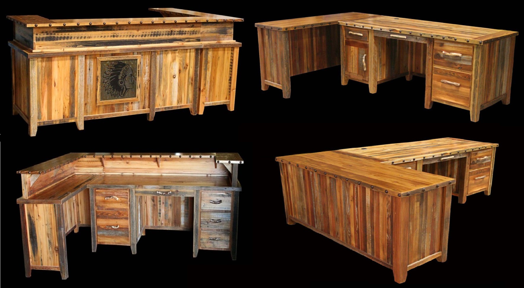 Rustic office online furniture